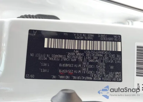 2023 Toyota Highlander Xle из США, поврежденный, VIN 5TDKDRAH7PS521651